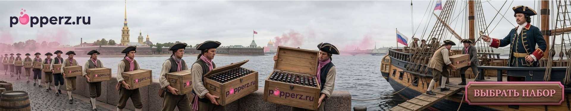 НАБОРЫ ПОППЕРСОВ — СКИДКИ ДО 20% НАБОРЫ ПОППЕРСОВ — СКИДКИ ДО 20%